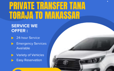 Book Private Transfer Tana Toraja to Makassar with Driver