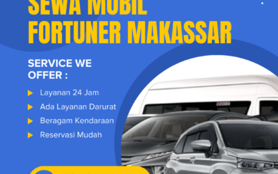 Sewa Mobil Fortuner Makassar | Perjalanan Tangguh dan Mewah