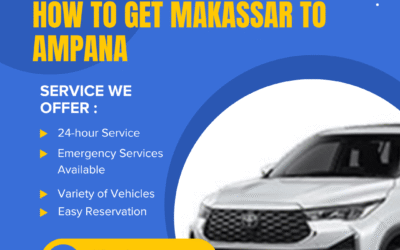 How to Get Makassar to Ampana? Try Lajeka Car Rental