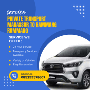 Private Transport Makassar to Rammang Rammang