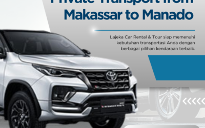 Private Transport from Makassar to Manado for a Comfortable Trip
