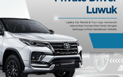 Private Driver Luwuk with Reliable and Comfortable Service